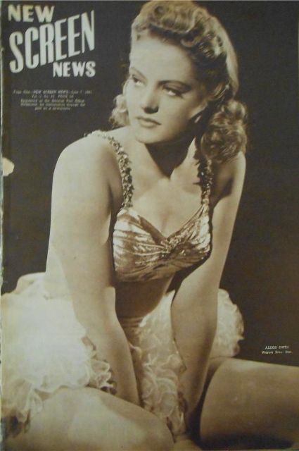 NEW SCREEN NEWS magazine side cover  Vol 4 # 1 7 June 1941