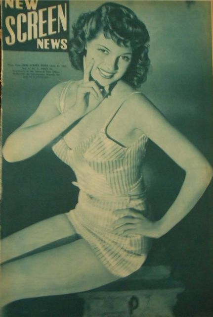 NEW SCREEN NEWS magazine side cover  Vol 4 # 3 21 June 1941