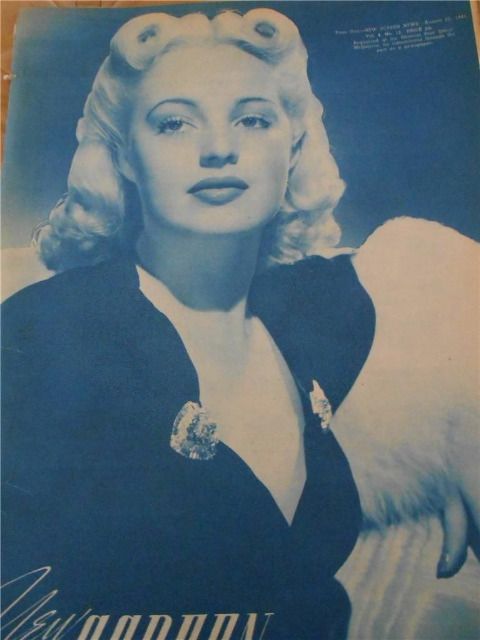 NEW SCREEN NEWS magazine side cover  Vol 4 # 12 23 August 1941