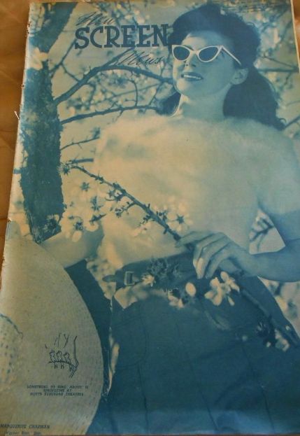NEW SCREEN NEWS magazine side cover  Vol 4 # 14 6 September 1941