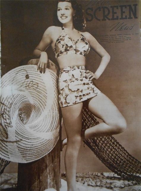 NEW SCREEN NEWS magazine side cover  Vol 4 # 37 14 February 1942