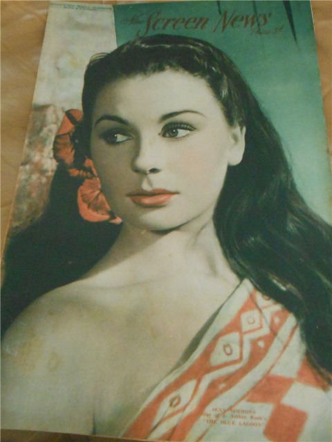 NEW SCREEN NEWS magazine side cover 14 May 1948