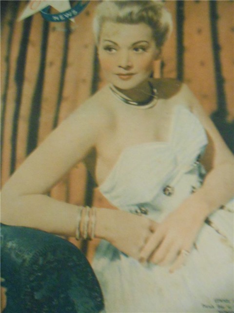 NEW SCREEN NEWS magazine side cover 19 November 1948