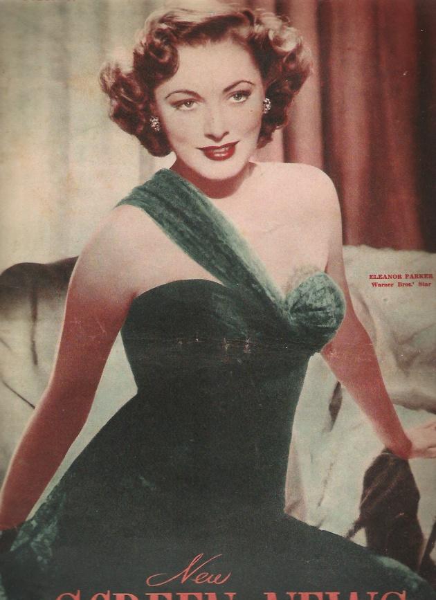 NEW SCREEN NEWS magazine side cover 10 June 1949