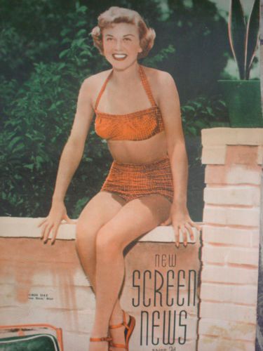 NEW SCREEN NEWS magazine side cover 31 March 1950