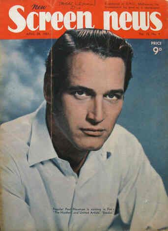 NEW SCREEN NEWS magazine side cover  Vol 15 # 9 28 April 1961