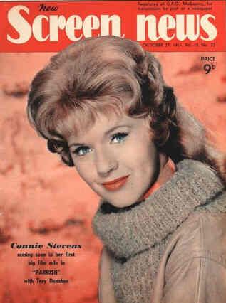 NEW SCREEN NEWS magazine side cover  Vol 15 # 22 27 October 1961
