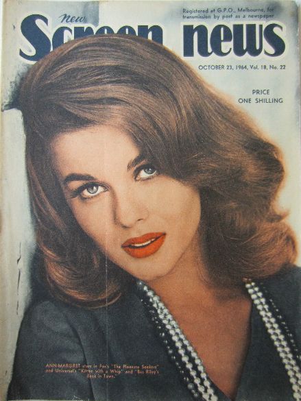 NEW SCREEN NEWS magazine side cover  Vol 18 # 22 23 October 1964