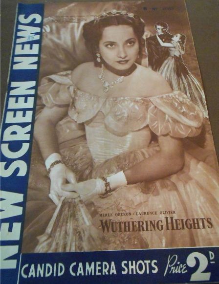 NEW SCREEN NEWS magazine side cover 17 February 1940