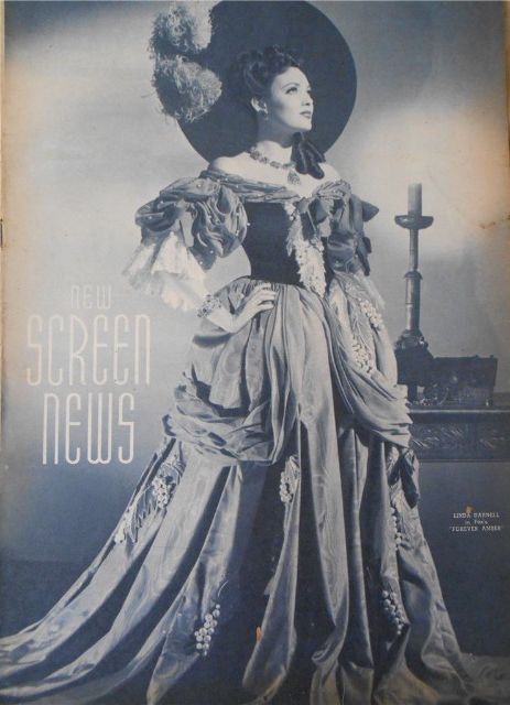 NEW SCREEN NEWS magazine side cover 9 May 1947