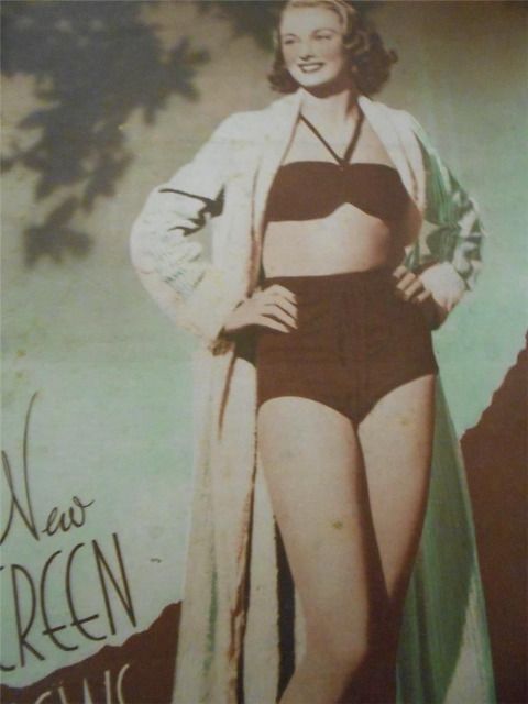 NEW SCREEN NEWS magazine side cover 23 April 1948