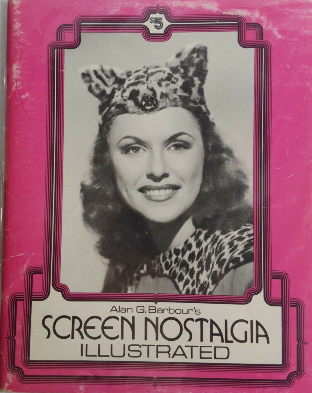 SCREEN NOSTALGIA ILLUSTRATED magazine side cover Issue 2   1975