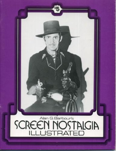 SCREEN NOSTALGIA ILLUSTRATED magazine side cover Issue 6   1975