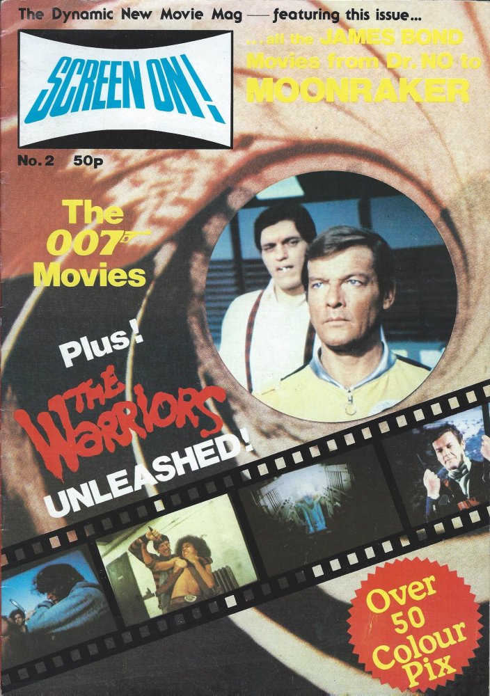 SCREEN ON magazine side cover Issue 2  1979