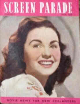 SCREEN PARADE magazine side cover August 1948