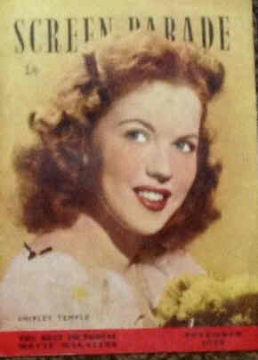 SCREEN PARADE magazine side cover November 1948