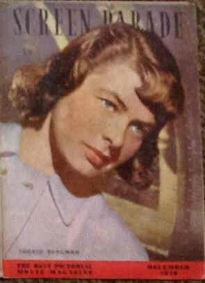 SCREEN PARADE magazine side cover December 1948