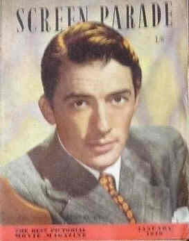 SCREEN PARADE magazine side cover January 1949