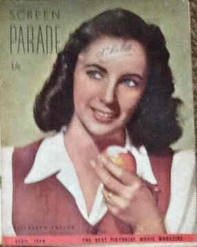 SCREEN PARADE magazine side cover April 1949