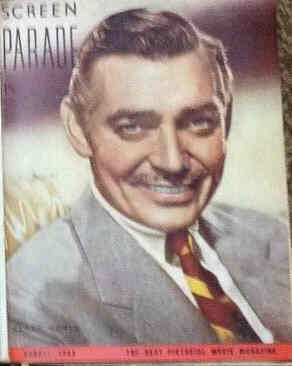 SCREEN PARADE magazine side cover August 1949
