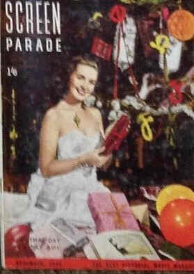 SCREEN PARADE magazine side cover December 1949