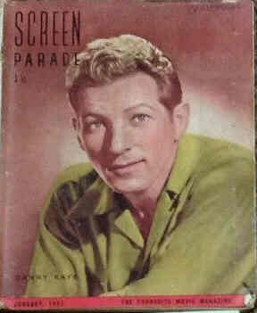 SCREEN PARADE magazine side cover January 1951