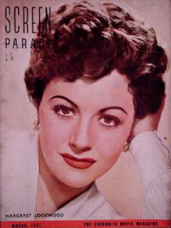 SCREEN PARADE magazine side cover March 1951