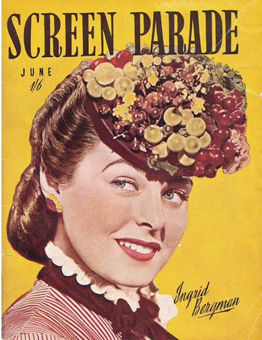 SCREEN PARADE magazine side cover  June 1946
