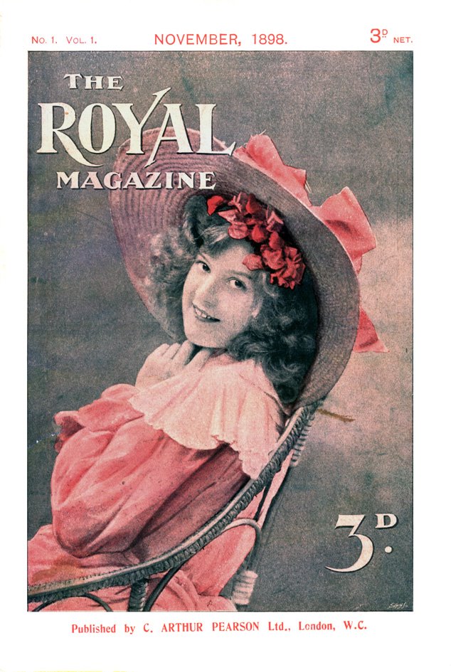 SCREEN PICTORIAL magazine side cover Issue 1 November 1898
