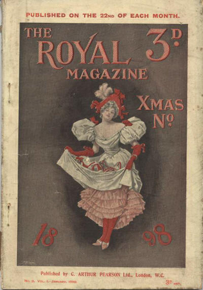 SCREEN PICTORIAL magazine side cover Issue 2 Christmas 1898