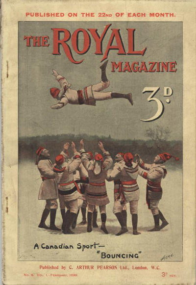SCREEN PICTORIAL magazine side cover Issue 4 February 1899