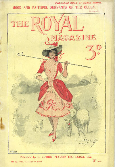 SCREEN PICTORIAL magazine side cover Issue 10 August 1899
