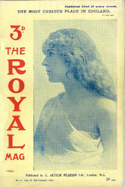 SCREEN PICTORIAL magazine side cover Issue 11 September 1899