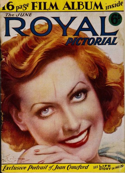 SCREEN PICTORIAL magazine side cover June 1932