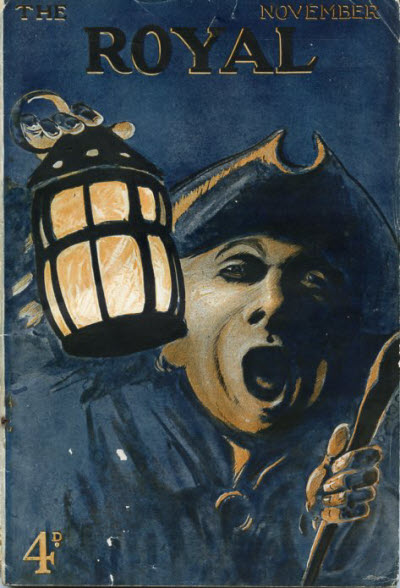 SCREEN PICTORIAL magazine side cover  Vol 17 No  97  November 1906