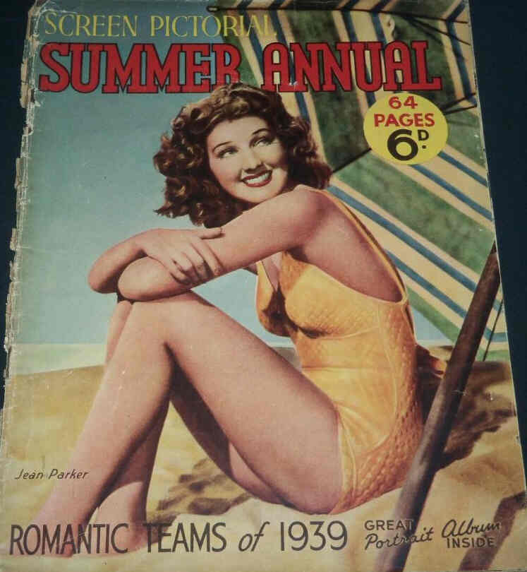 SCREEN PICTORIAL magazine side cover Summer 1939