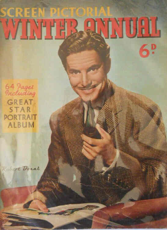 SCREEN PICTORIAL magazine side cover Winter 1939
