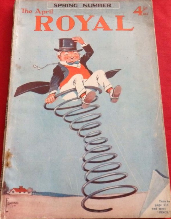 SCREEN PICTORIAL magazine side cover  Vol 31 No  186  April 1914