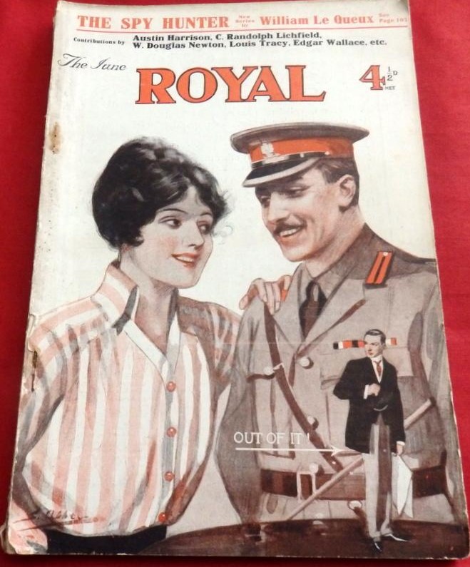 SCREEN PICTORIAL magazine side cover  Vol 34 No  200  June 1915