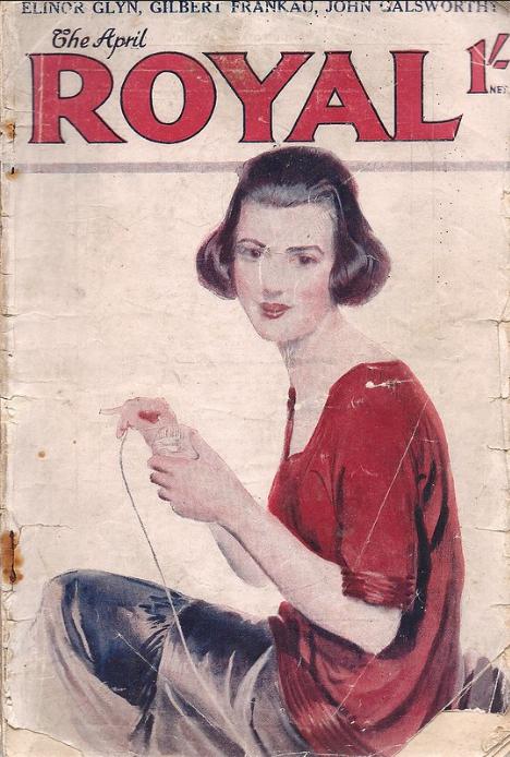 SCREEN PICTORIAL magazine side cover  Vol 45 No  270  April 1921
