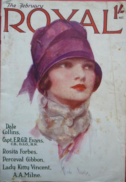 SCREEN PICTORIAL magazine side cover  Vol 57 No  340  February 1927