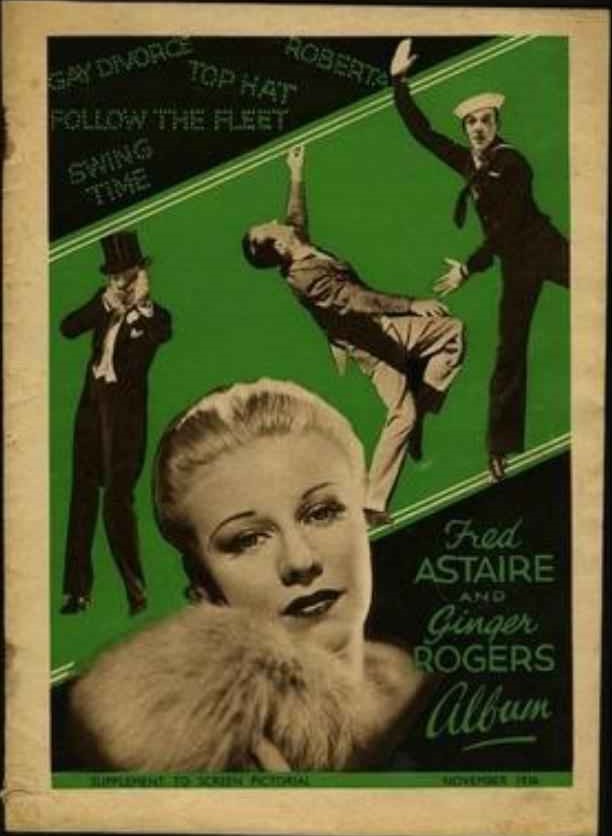SCREEN PICTORIAL magazine side cover  November 1936