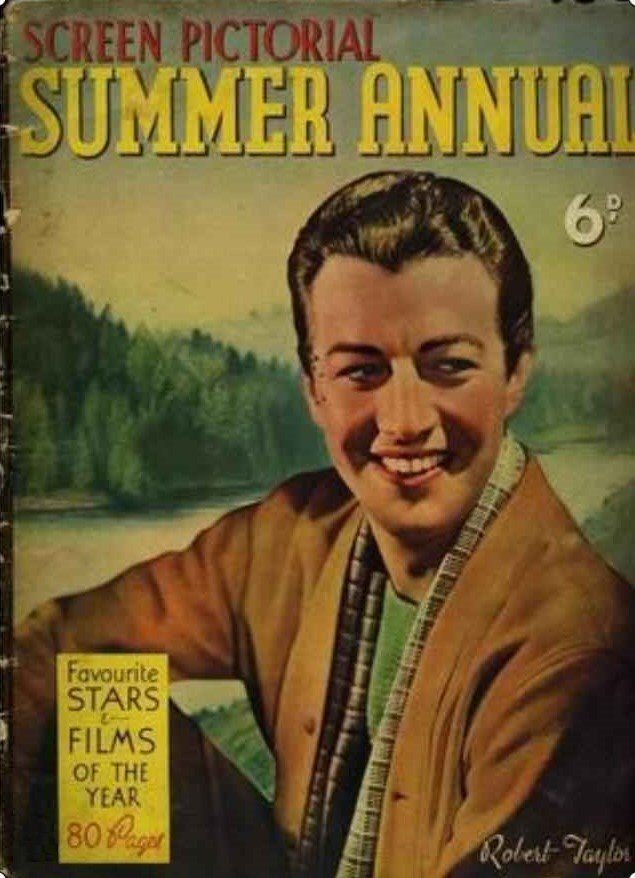SCREEN PICTORIAL magazine side cover  Annual Summer 1937