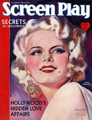 SCREEN PLAY magazine side cover June 1931
