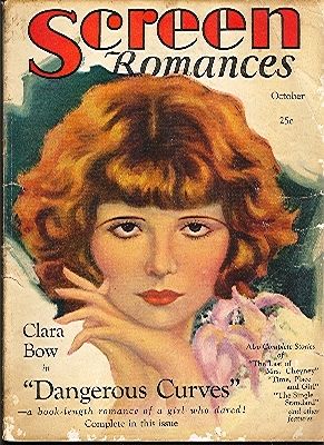 SCREEN ROMANCES magazine side cover Issue 5 October 1929