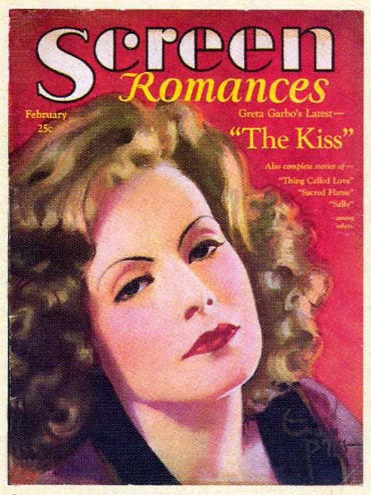 SCREEN ROMANCES magazine side cover Issue 9 February 1930