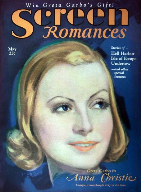SCREEN ROMANCES magazine side cover Issue 12 May 1930
