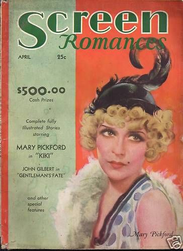 SCREEN ROMANCES magazine side cover Issue 23 April 1931
