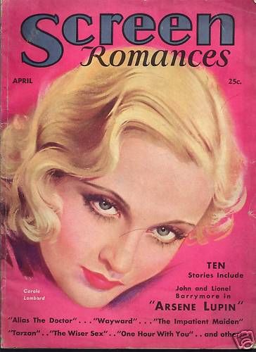 SCREEN ROMANCES magazine side cover Issue 35 April 1932