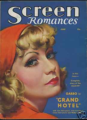 SCREEN ROMANCES magazine side cover Issue 37 June 1932